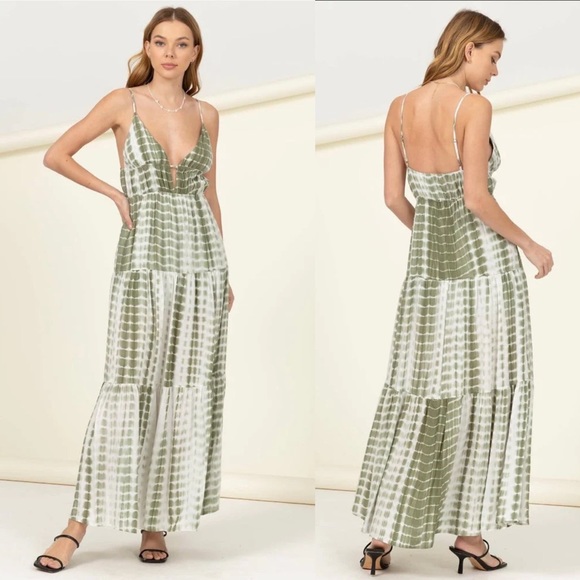 HYFVE Tie Dye Cami Dress NWT - Picture 1 of 5